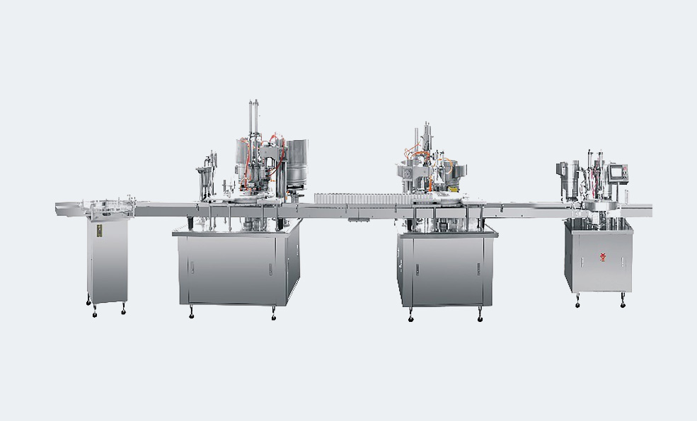 YGX-Q Aerosol filling and seding production line