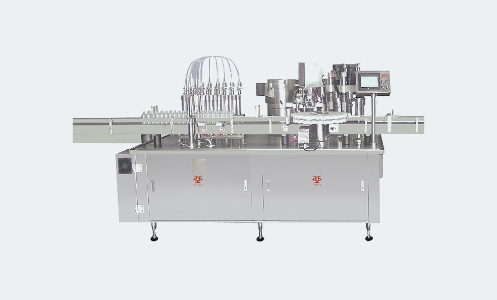 YGX-P Sprayer filling and sealing production line