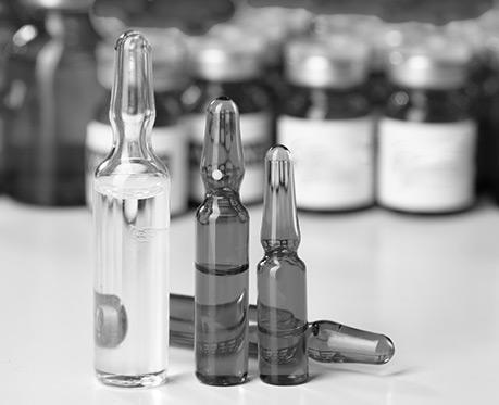 Powder, oral liquid in glass bottle