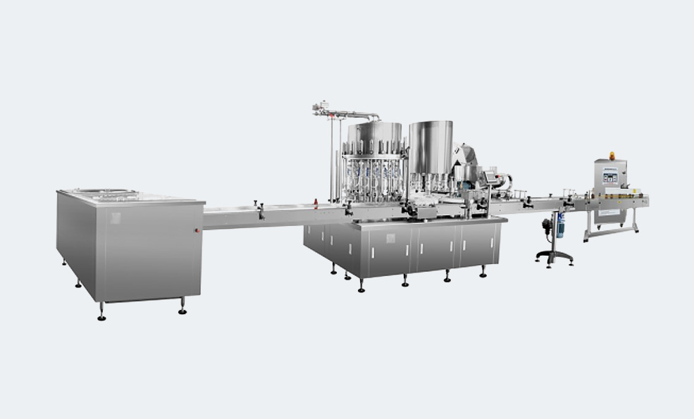 XKG-12/20 High-speed liquid filling and sealing production line