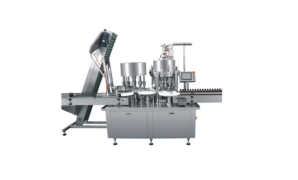 XKG-12/20 Continuous filling and capping machine